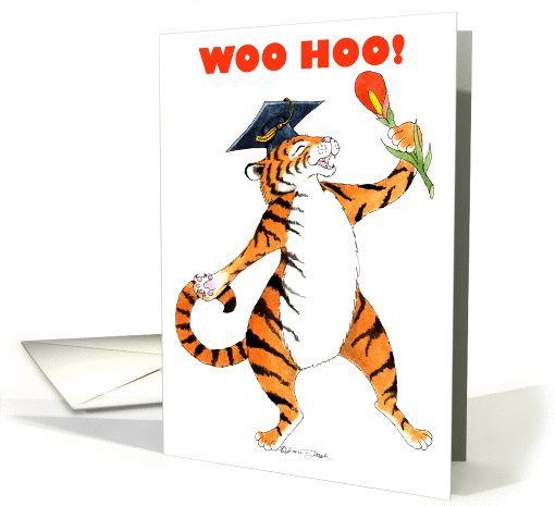 Graduation Congratulations, Tiger card (929464)