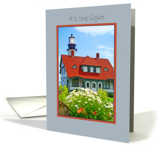 Home, Portland Head Light, It's the Light card (231693)