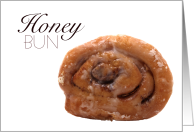 Honey Bun Pastry I am Sweet on You Sweetest Day card