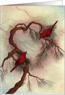 love birds card