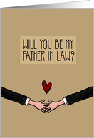 Will you be my Father in Law? - from Gay Couple card