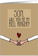Son - Will you be my Bell Ringer? - from Lesbian Couple card