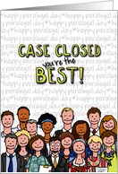 Happy Paralegal Day - Case Closed! card