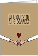 Will you be my Ring Bearer? - from Lesbian Couple card