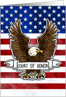 Eagle Scout Court of Honor Invitation card