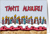 Tanti Auguri - Italian birthday card