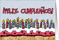 feliz cumpleaos Spanish birthday card