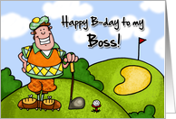 Happy B-day - boss card