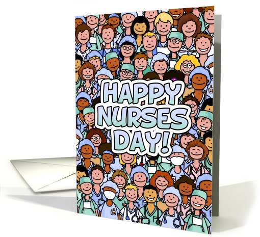 Group of Nurses - Happy Nurses Day card (619767)