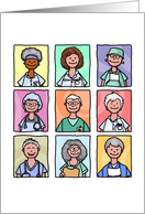 Retired Nurse - Nurses Day card