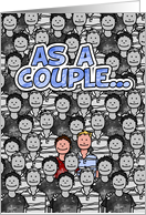 Gay Couple - Wedding Congratulations card