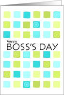 abstract - Boss’s Day card