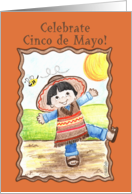 Fiesta Boy Party Invitation for Cinco de Mayo card