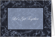 Let’s Get Together Marble Card