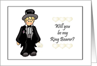 Little Ring Bearer Invitations Cards
