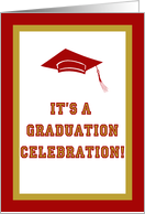 It’s a Graduation Celebration! card