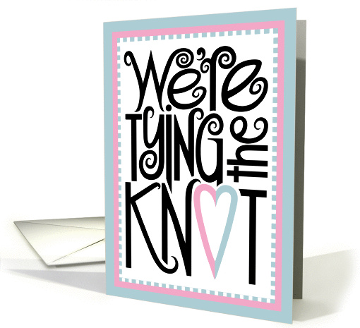 Tying the Knot card (178900)