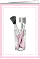 Make-up Brushes card