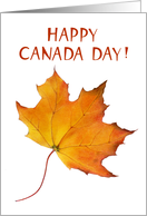 Happy Canada Day card
