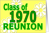 Class Reunion 1970 card