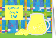 Come Join Us-Party Invite card