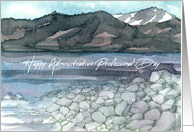 Happy Administrative Professional’s Day Mountain Lake card