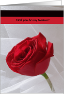 Will you be my hostess? card