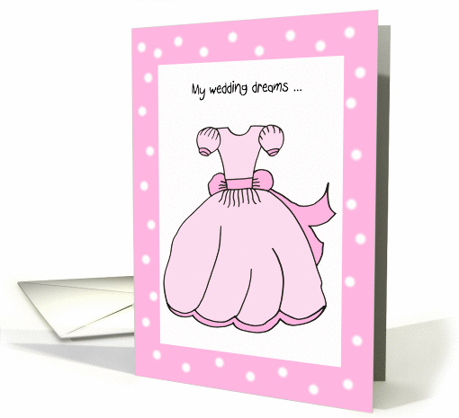 Flower Girl Card -- Sweet Dreams in Pink card (211065)