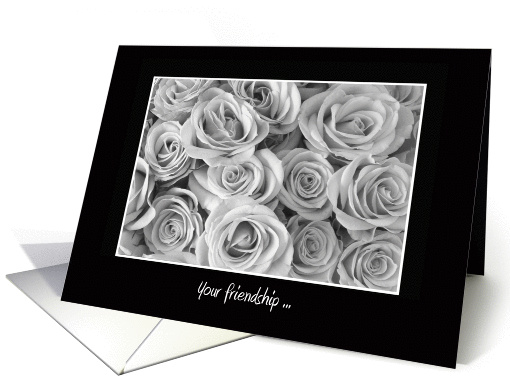 Will You Be My Bridesmaid Card -- Roses card (369053)