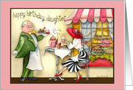 Happy Birthday, Daughter....Tea and Chocolates! card