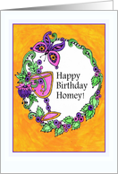 Happy Birthday Homey! card