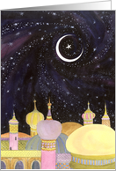 Eid Mubarak Arabian Night card