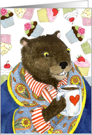 Birthday on Groundhog Day Cupcakes card