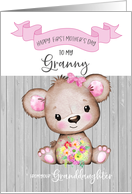 Happy First Mother’s Day Granny From Granddaughter card