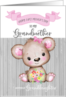 Happy First Mother’s Day Grandmother From Granddaughter card