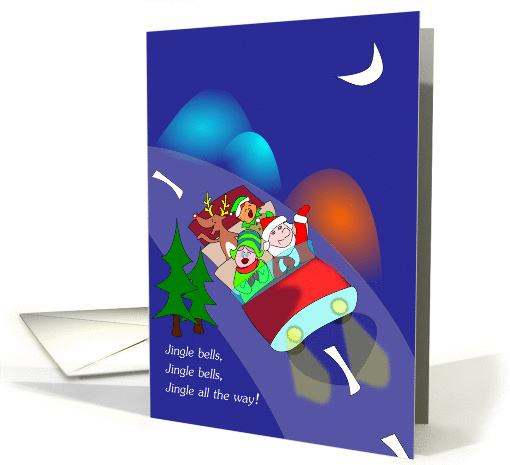 Santa Road Trip - Season's Greetings card (1073714)