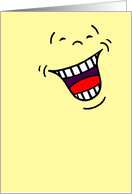 Laughing Face - April Fools’ Day Card