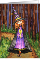 Spooky Stroll card