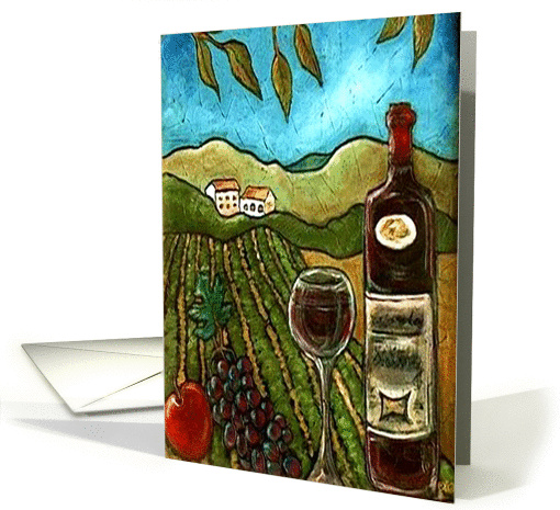 Wine and Cheese Time!! card (110187)