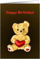 Cute Teddy card