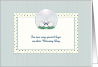 Blessing Ceremony - Boys card
