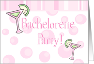 Bachelorette Party card