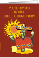 Cinco de Mayo Party Invitation card