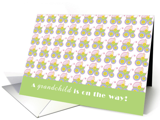 Grandchild Baby Announcement card (616328)