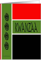 Kwanza Blessings card