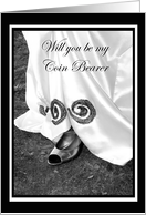 Be My Coin Bearer Wedding Dress and Shoe card