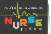 National Nurse Practitioner Week Awesome card