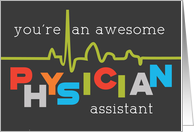 Physician Assistant PA Week Awesome card