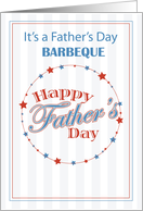 BARBEQUE Invitation Fathers Day for All the Dads Baseball card
