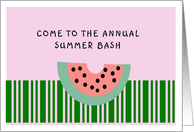 SUMMER PARTY card
